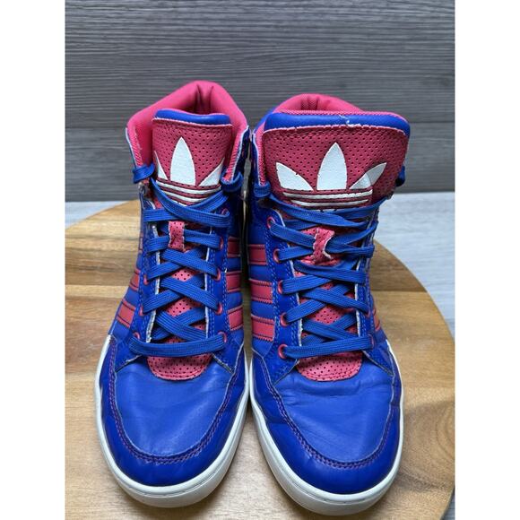 Adidas Court Attitude Sneakers 2013 Pink, Blue Women’s 7 - Picture 4 of 10